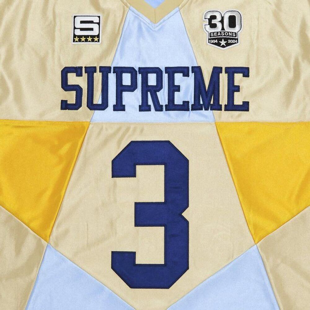 Supreme Star Football Jersey Gold – Size XL – Brand New - Picture 6 of 7